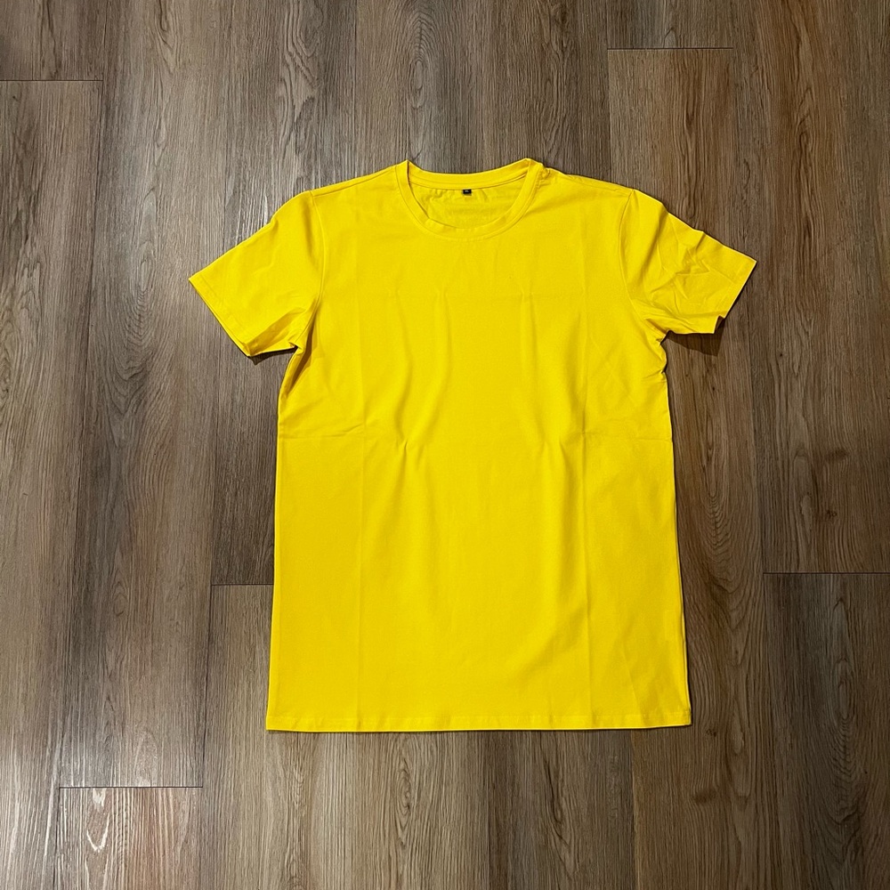 Luxury Plain “yellow” shirt